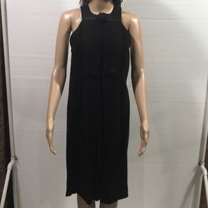 Martin Grant black sleeveless dress